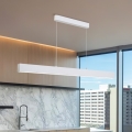 Brilagi - LED dæmpbar loftlampe på kabel SLEEKLINE SMART LED/40W/230V 3000-6000K Wi-Fi Tuya hvid + fjernbetjening