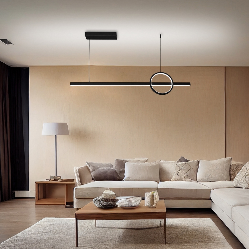 Brilagi - LED dæmpbar loftlampe på kabel NIVIO LED/20W/230V 3000/4000/6000K + fjernbetjening