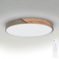 BRILAGI - LED-dæmpbar loftlampe PILANA LED/60W/230V 3000-6500K eg/beige Ø 60 cm + fjernbetjening
