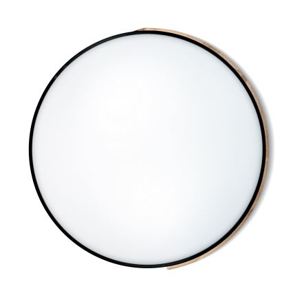 Brilagi - LED-dæmpbar loftlampe PILANA LED/72W/230V 3000-6500K eg/sort Ø 80 cm + fjernbetjening