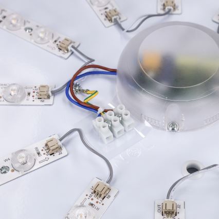 Brilagi - LED-dæmpbar loftlampe PILANA LED/72W/230V 3000-6500K eg/sort Ø 80 cm + fjernbetjening