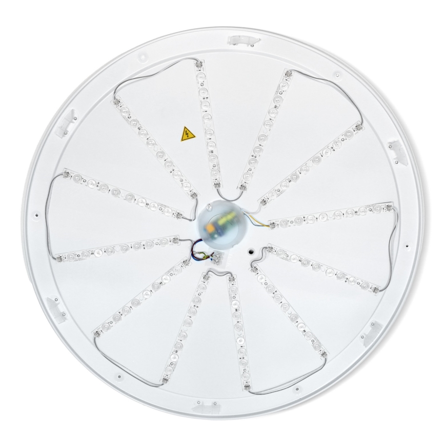 Brilagi - LED-dæmpbar loftlampe PILANA LED/72W/230V 3000-6500K eg/sort Ø 80 cm + fjernbetjening