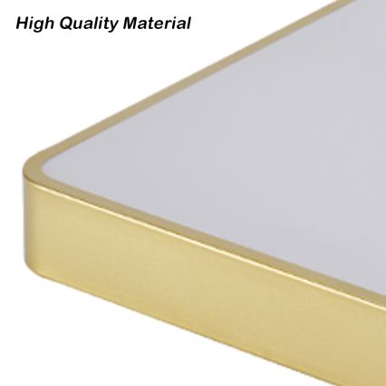 Brilagi - Dæmpbar LED-loftlampe POOL 36W/230V 3000-6000K 40x40 cm guld + fjernbetjening