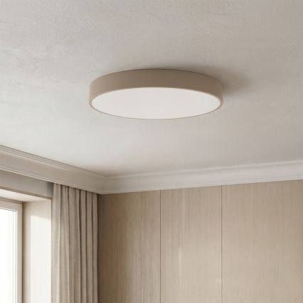 Brilagi - Dæmpbar LED-loftlampe POOL LED/36W/230V 3000-6000K Ø 30 cm beige + fjernbetjening