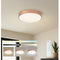 Brilagi - LED-dæmpbar loftlampe POOL LED/48W/230V 3000–6000K Ø 40 cm bronzefarvet + fjernbetjening