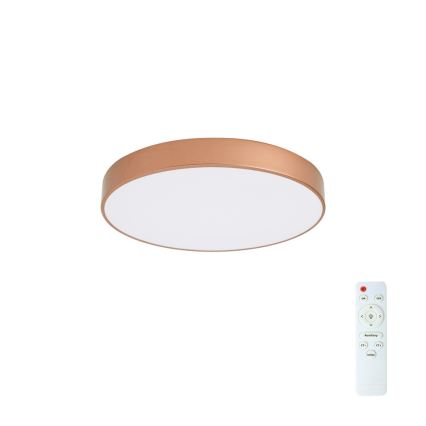 Brilagi - LED dæmpbar loftlampe POOL LED/60W/230V 3000–6000K Ø 50 cm bronzefarvet + fjernbetjening