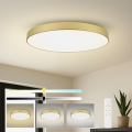 Brilagi - LED dæmpbar loftlampe POOL SMART LED/180W/230V 3000-6000K 120 cm guld Wi-Fi Tuya + fjernbetjening
