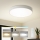 Brilagi - LED dæmpbar loftlampe POOL SMART LED/60W/230V 50 cm 3000-6000K Wi-Fi Tuya + fjernbetjening hvid