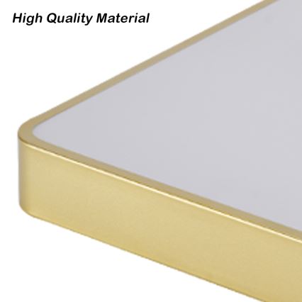 BRILAGI - Dæmpbar LED-loftlampe POOL SQUARE 36W/230V 3000-6000K 40x40 cm guld + fjernbetjening