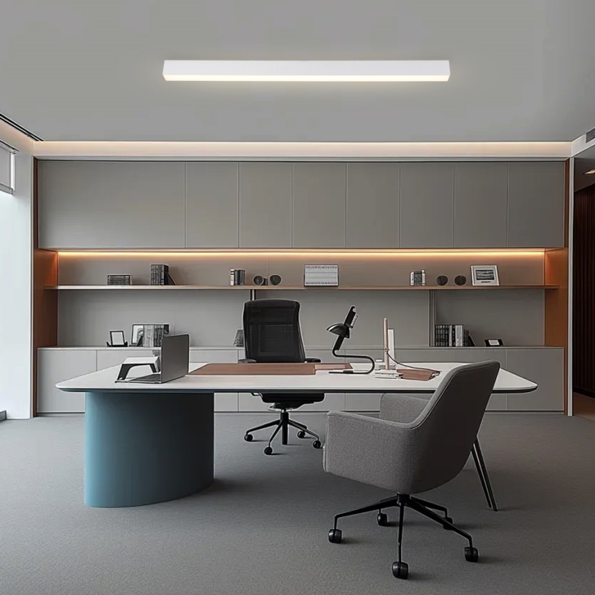 Brilagi - LED dæmpbar loftlampe SLEEKLINE SMART LED/40W/230V 3000-6000K Wi-Fi Tuya hvid + fjernbetjening