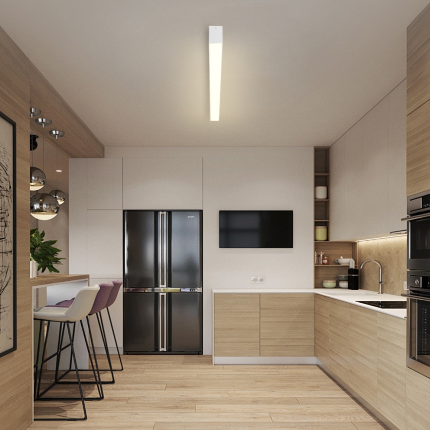 Brilagi - LED dæmpbar loftlampe SLEEKLINE SMART LED/40W/230V 3000-6000K Wi-Fi Tuya hvid + fjernbetjening