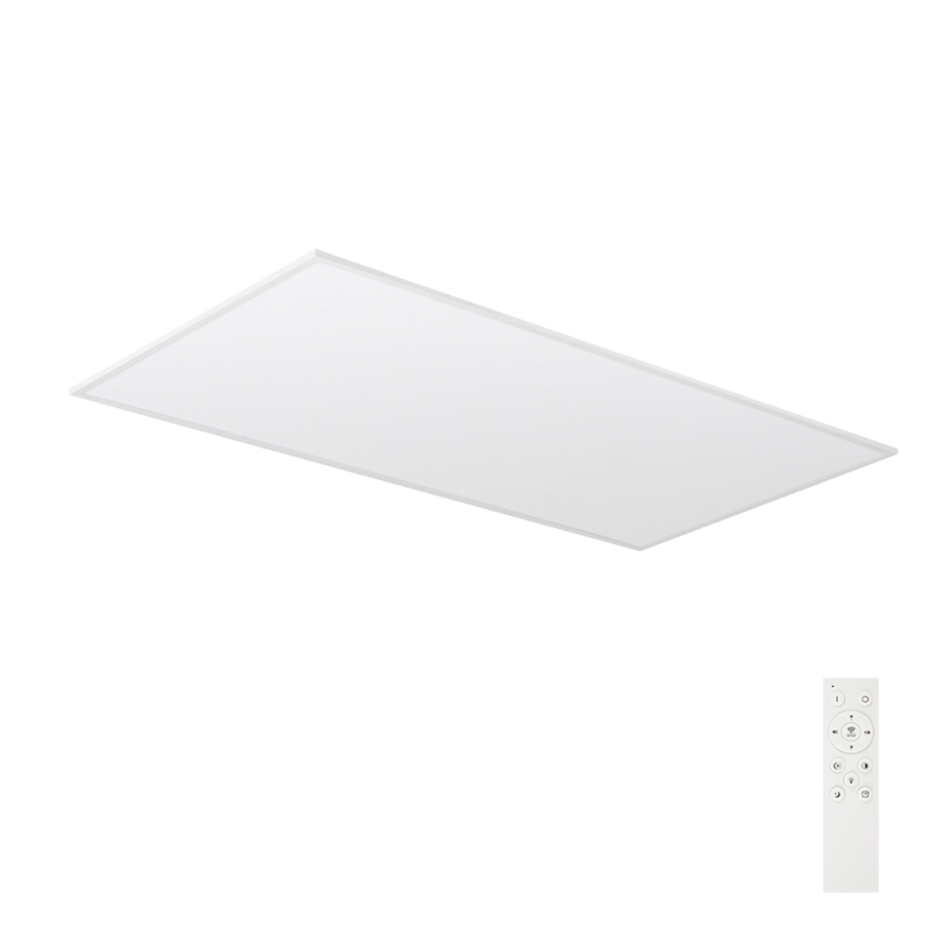 Brilagi - LED dæmpbar loftlampe SLIMFRAME LED/80W/230V 120x60 cm 3000-6000K hvid + fjernbetjening