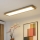 Brilagi - LED-dæmpbar loftlampe SLIMFRAME WOOD LED/58W/230V 124x34 cm 3000-6000K brun + fjernbetjening