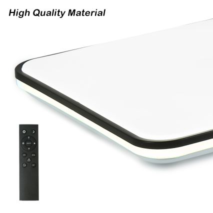 Brilagi - Dæmpbar SMART LED loftlampe LED/24W/230V 43x43 cm 3000-6000K Wi-Fi Tuya Beacon + fjernbetjening