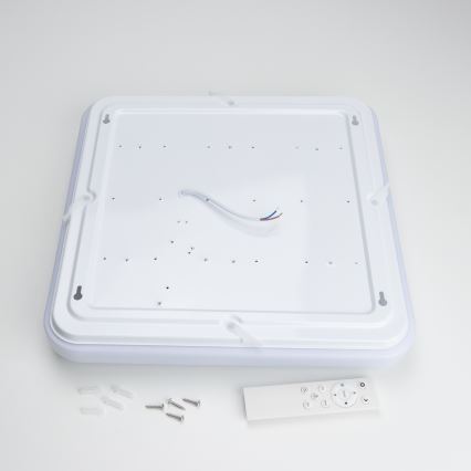 Brilagi - Dæmpbar LED-loftlampe SMART LED/24W/230V 43x43 cm 3000-6000K Wi-Fi Tuya Beacon + fjernbetjening