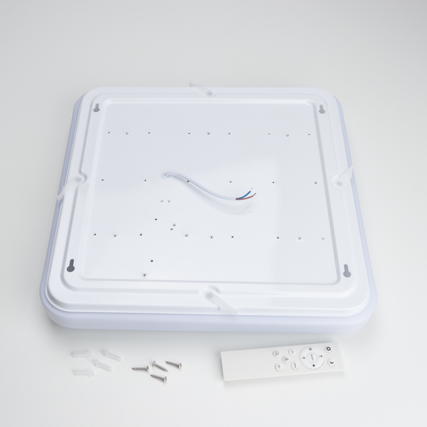 Brilagi - Dæmpbar LED-loftlampe SMART LED/24W/230V 43x43 cm 3000-6000K Wi-Fi Tuya Beacon + fjernbetjening