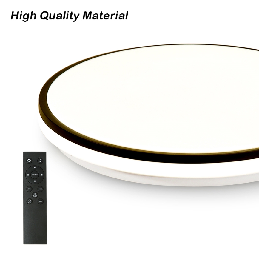 Brilagi - Dæmpbar SMART LED-loftlampe 24W/230V Ø 38 cm 3000–6000K Wi-Fi Tuya Beacon + fjernbetjening