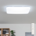 Brilagi - LED dæmpbar loftlampe SMART LED/36W/230V 53x53 cm 3000-6000K Wi-Fi Tuya Beacon + fjernbetjening