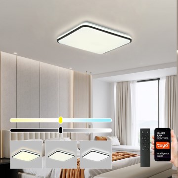 Brilagi - LED Dæmpbar loftlampe SMART LED/36W/230V 53x53 cm 3000-6000K Wi-Fi Tuya Beacon + fjernbetjening