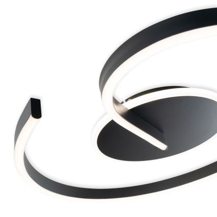 Brilagi - Dæmpbar LED-loftlampe SPIRAL, 56 W, 230 V, Ø 50 cm, 3000/4000/6000K + fjernbetjening