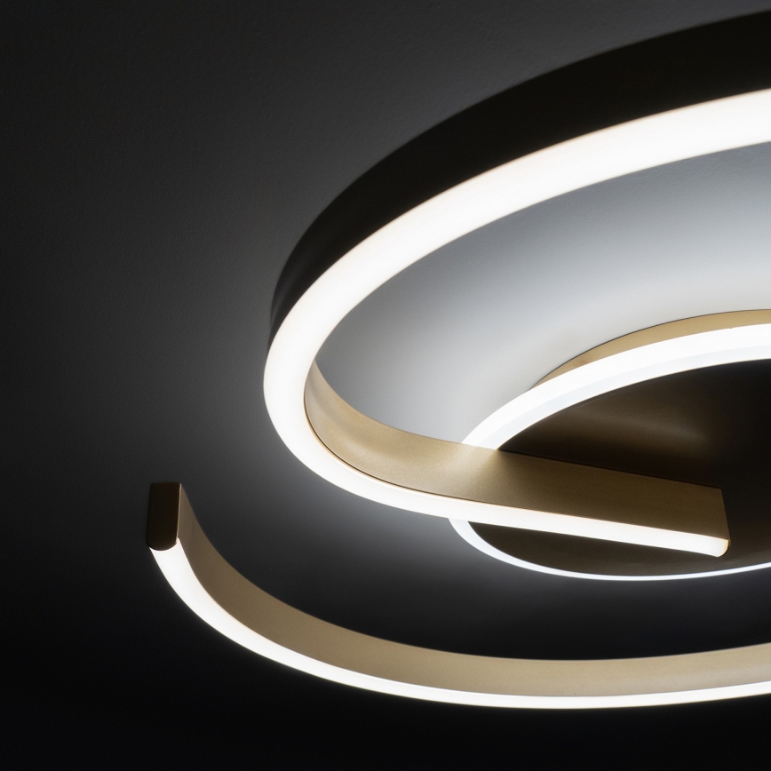 Brilagi - LED Dæmpbar loftlampe SPIRAL LED/56W/230V Ø 50 cm 3000/4000/6000K med fjernbetjening