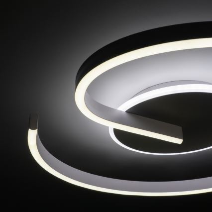 Brilagi - LED dæmpbar loftlampe SPIRAL LED/56W/230V Ø 50 cm 3000/4000/6000K + fjernbetjening