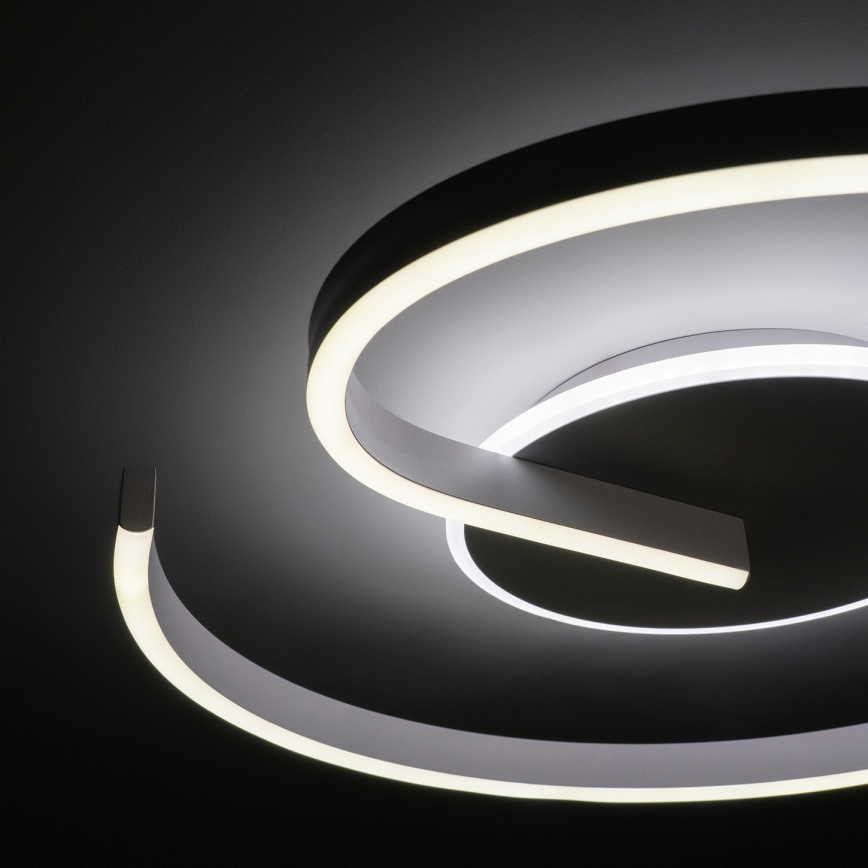 Brilagi - LED dæmpbar loftlampe SPIRAL LED/56W/230V Ø 50 cm 3000/4000/6000K + fjernbetjening