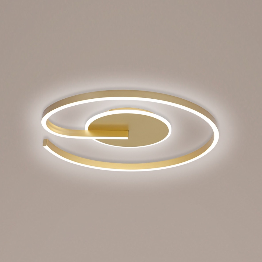 Brilagi - LED Dæmpbar loftlampe SPIRAL LED/56W/230V Ø 50 cm 3000/4000/6000K med fjernbetjening