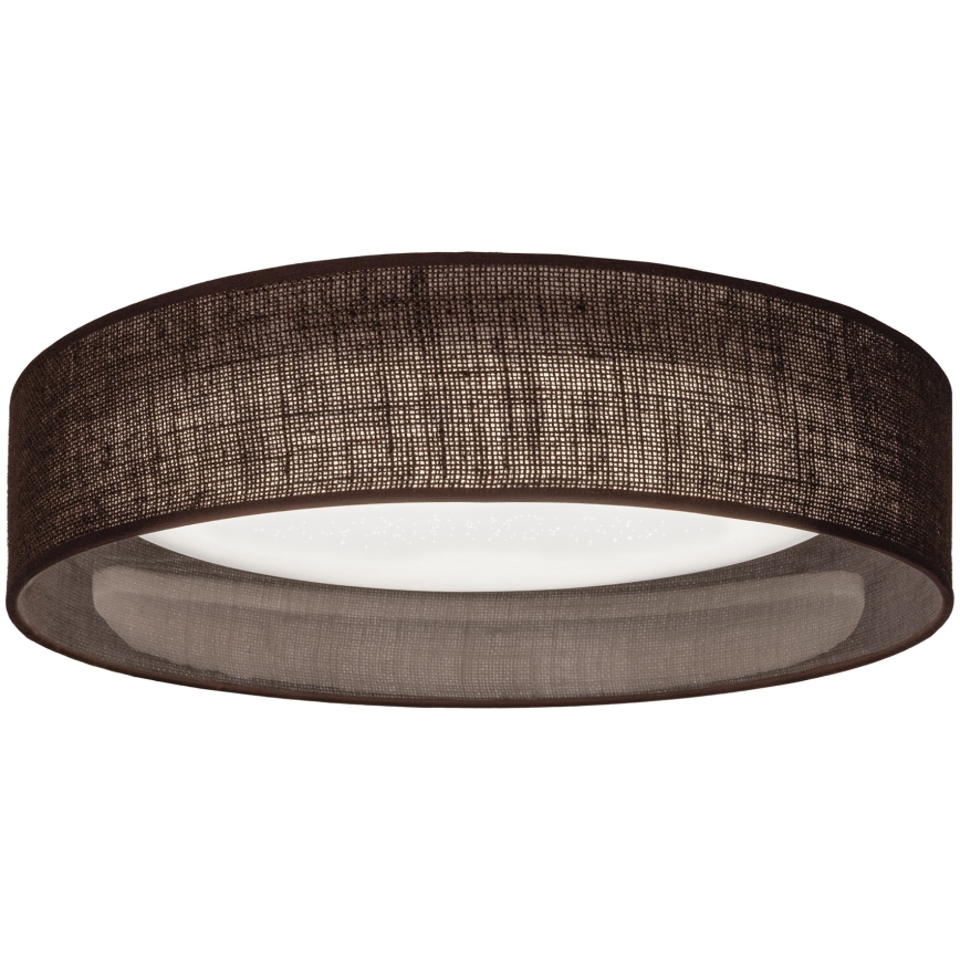 Brilagi - Dæmpbar LED-loftlampe VELVET SMARTIX STARS LED/36W/230V 3000-6000K Ø55 cm brun Wi-Fi Tuya Beacon + fjernbetjening