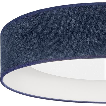 Brilagi - LED dæmpbar loftlampe VELVET SMARTIX STARS LED/24W/230V 3000-6000K Ø 45 cm blå Wi-Fi Tuya Beacon + fjernbetjening