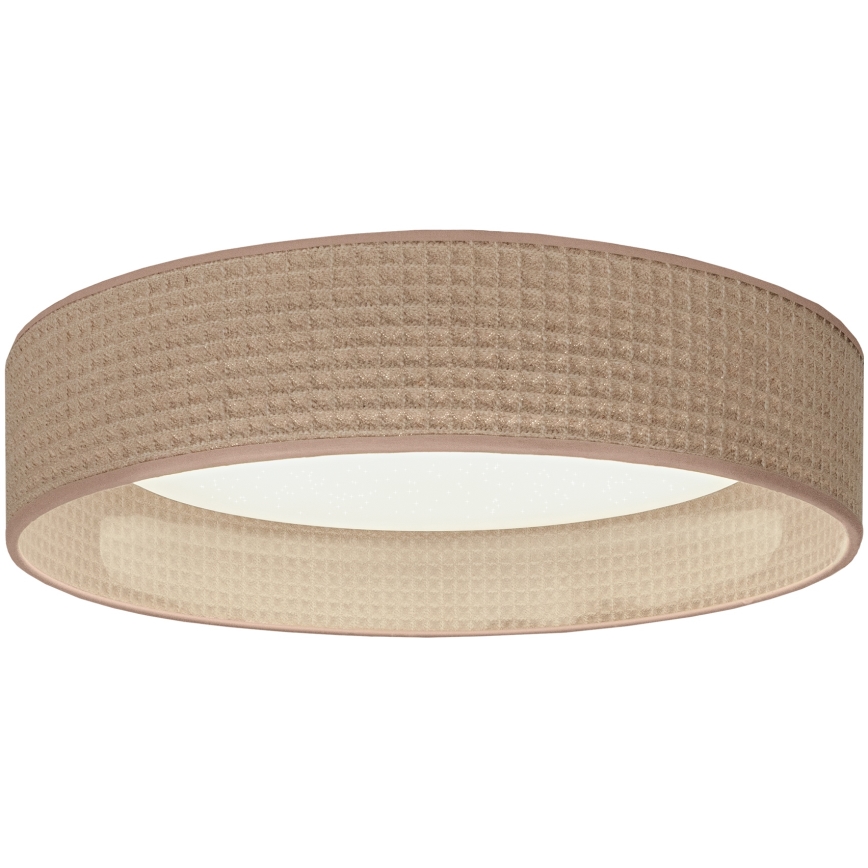 Brilagi - LED dæmpbar loftlampe VELVET SMARTIX STARS LED/24W/230V 3000–6000K Ø 45 cm beige Wi-Fi Tuya Beacon + fjernbetjening