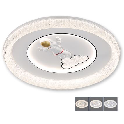 BRILAGI - LED Dæmpbar loftlampe til børn ASTRO LED/68W/230V 3000-6000K Ø 50 cm + fjernbetjening