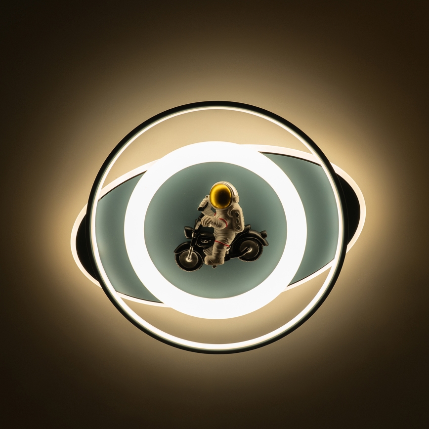 Brilagi - LED-dæmpbar loftlampe til børn ASTRO LED/68W/230V 3000-6000K + fjernbetjening