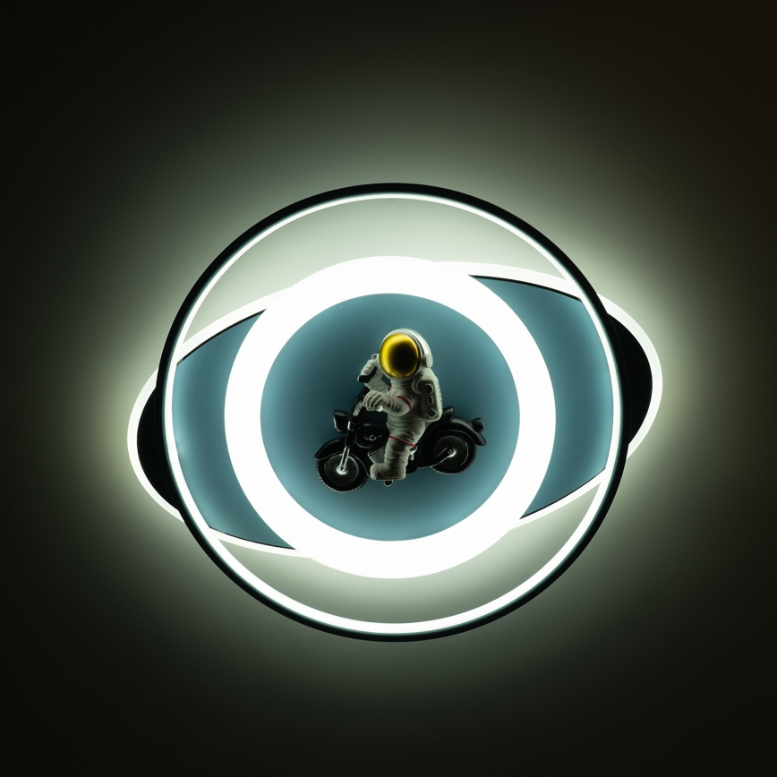 Brilagi - LED-dæmpbar loftlampe til børn ASTRO LED/68W/230V 3000-6000K + fjernbetjening