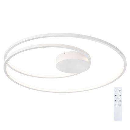Brilagi - LED dæmpbar loftlampe TWISTER LED/105W/230V 3000-6000K Ø 100 cm hvid + fjernbetjening