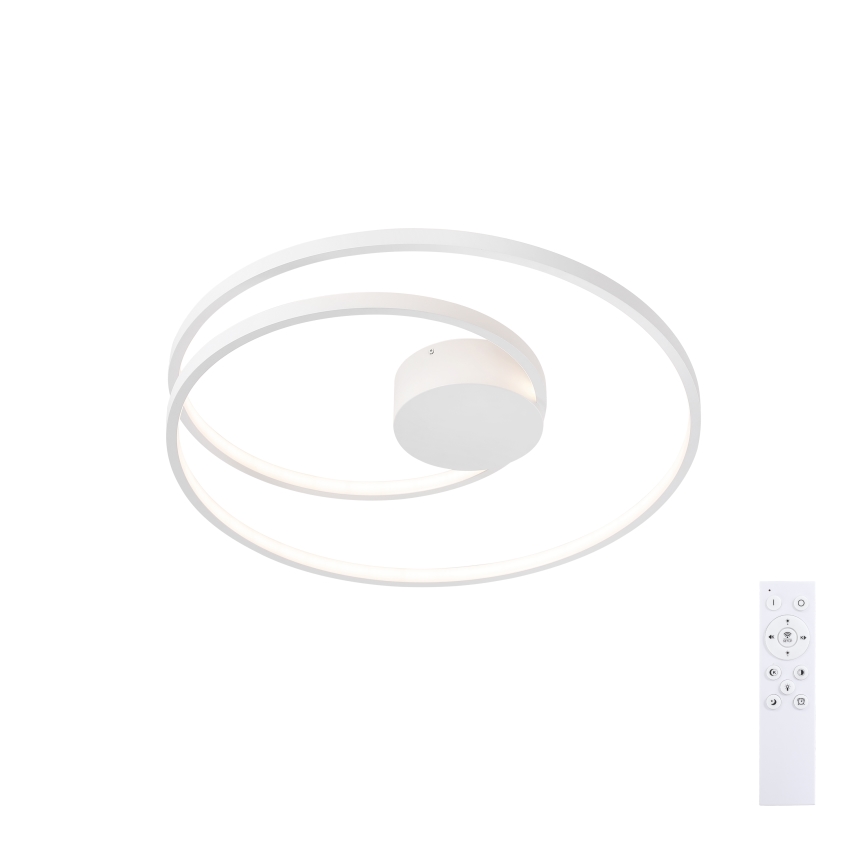 Brilagi - TWISTER dæmpbar LED-loftlampe LED/48W/230V 3000-6000K Ø 50 cm hvid + fjernbetjening