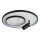 Brilagi - LED dæmpbar loftlampe UNITY LED/60W/230V + 1xGU10/3W 3000-6000K Ø 50 cm hvid/sort + fjernbetjening