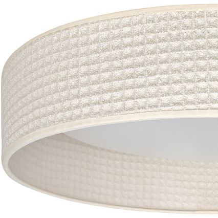 Brilagi - LED dæmpbar loftlampe VELVET SMARTIX STARS LED/36W/230V 3000-6000K Ø 55 cm cremefarvet Wi-Fi Tuya Beacon + fjernbetjening