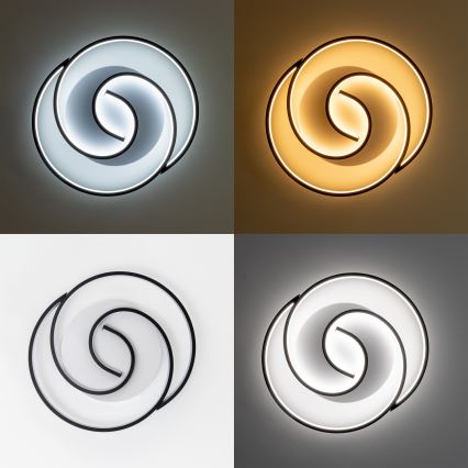 Brilagi - Dæmpbar LED-loftlampe VELO LED/52W/230V 38x48 cm 3000/4000/6000K + fjernbetjening