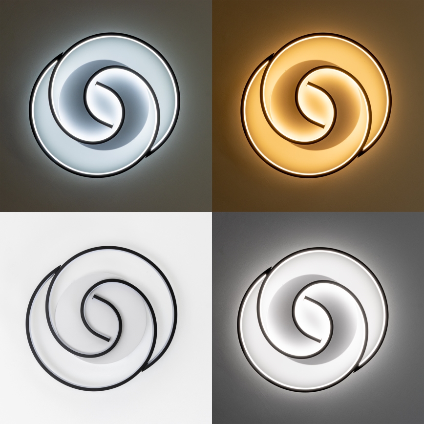 Brilagi - Dæmpbar LED-loftlampe VELO LED/52W/230V 38x48 cm 3000/4000/6000K + fjernbetjening