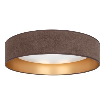 Brilagi - LED dæmpbar loftlampe VELVET SMART VARI LED/24W/230V 3000-6500K Ø 45 cm brun/guld + fjernbetjening