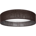 Brilagi - LED-dæmpbar loftlampe VELVET SMART VARI LED/36W/230V 3000-6500K Ø 55 cm brun inkl. fjernbetjening
