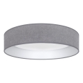 Brilagi - LED dæmpbar loftlampe VELVET SMART VARI LED/36W/230V 3000-6500K Ø 55 cm grå + fjernbetjening