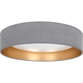 Brilagi - LED dæmpbar loftlampe VELVET SMARTIX LED/24W/230V 3000–6000K Ø 45 cm grå/guld Wi-Fi Tuya Beacon + fjernbetjening
