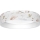 Brilagi - LED dæmpbar loftlampe VELVET SMARTIX LED/24W/230V 3000–6000K Ø 45 cm hvid/blomster Wi-Fi Tuya Beacon + fjernbetjening