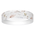 Brilagi - LED-dæmpbar loftlampe VELVET SMARTIX LED/36W/230V 3000-6000K Ø 55 cm hvid/blomster Wi-Fi Tuya Beacon + fjernbetjening
