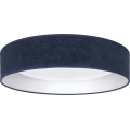 Brilagi - LED dæmpbar loftlampe VELVET SMARTIX STARS LED/24W/230V 3000-6000K Ø 45 cm blå Wi-Fi Tuya Beacon + fjernbetjening