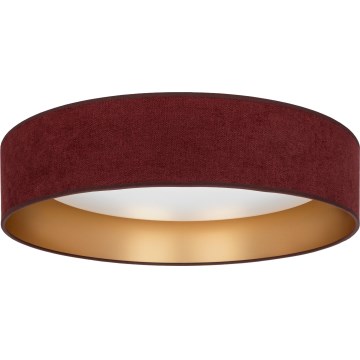Brilagi - LED-dæmpbar loftlampe VELVET SMARTIX STARS LED/24W/230V 3000-6000K Ø 45 cm bordeaux/guld Wi-Fi Tuya Beacon + fjernbetjening