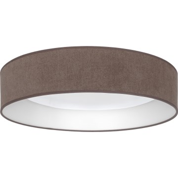 Brilagi - LED-dæmpbar loftlampe VELVET SMARTIX STARS LED/24W/230V 3000-6000K Ø 45 cm brun Wi-Fi Tuya Beacon + fjernbetjening