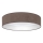 Brilagi - LED-dæmpbar loftlampe VELVET SMARTIX STARS LED/24W/230V 3000-6000K Ø 45 cm brun Wi-Fi Tuya Beacon + fjernbetjening